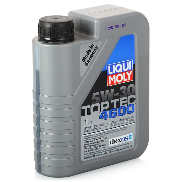  5W30  1л синт. LiquiMoly Top Tec 4600 API SM/CF, ACEA C3