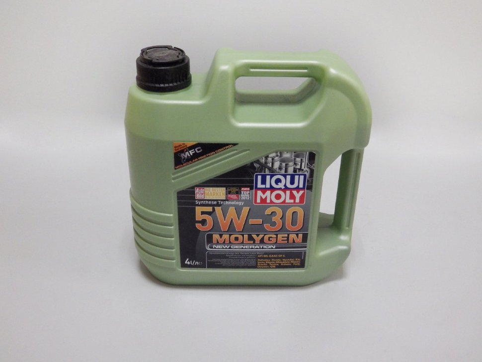 Купить 5W30 4 л  синт. LiquiMoly Molygen New Generation  API SN, ILSAC GF-5, заказать 5W30 4 л  синт. LiquiMoly Molygen New Generation  API SN, ILSAC GF-5