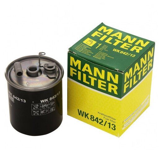 Купить Фильтр топливный Mann-Filter WK842/13, заказать Фильтр топливный Mann-Filter WK842/13