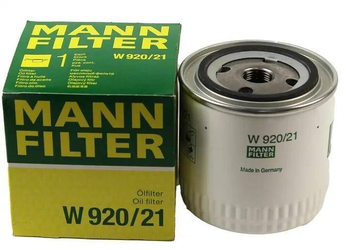 Купить  Фильтр масляный  Mann-Filter W920/21, заказать  Фильтр масляный  Mann-Filter W920/21