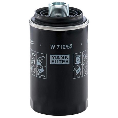 Купить Фильтр масляный MANN FILTER W719/53, заказать Фильтр масляный MANN FILTER W719/53