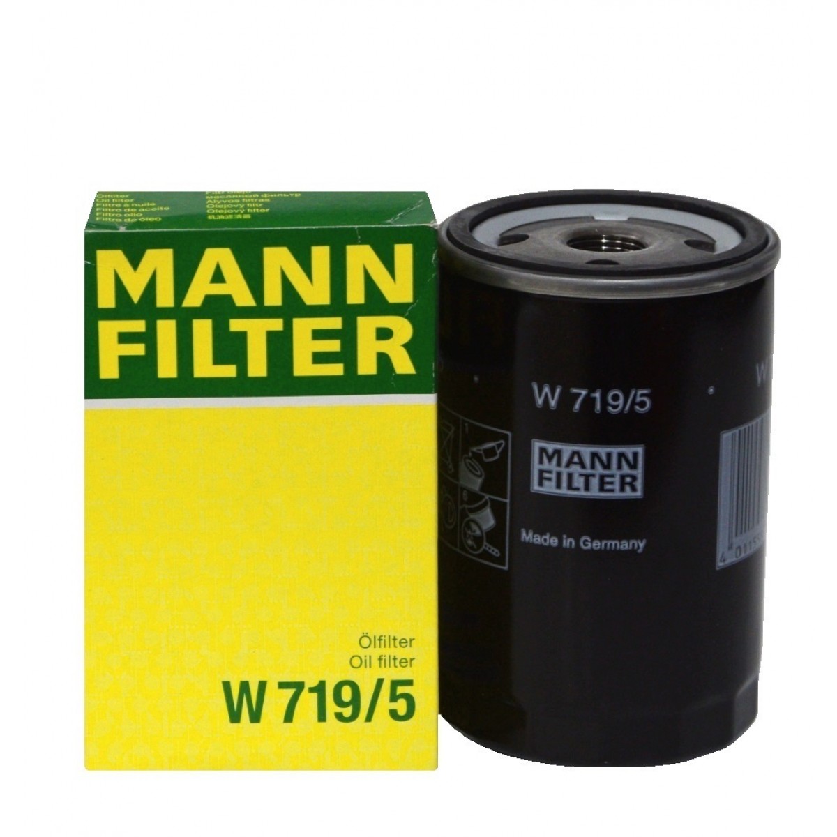 Купить Фильтр масляный MANN FILTER W719/5, заказать Фильтр масляный MANN FILTER W719/5