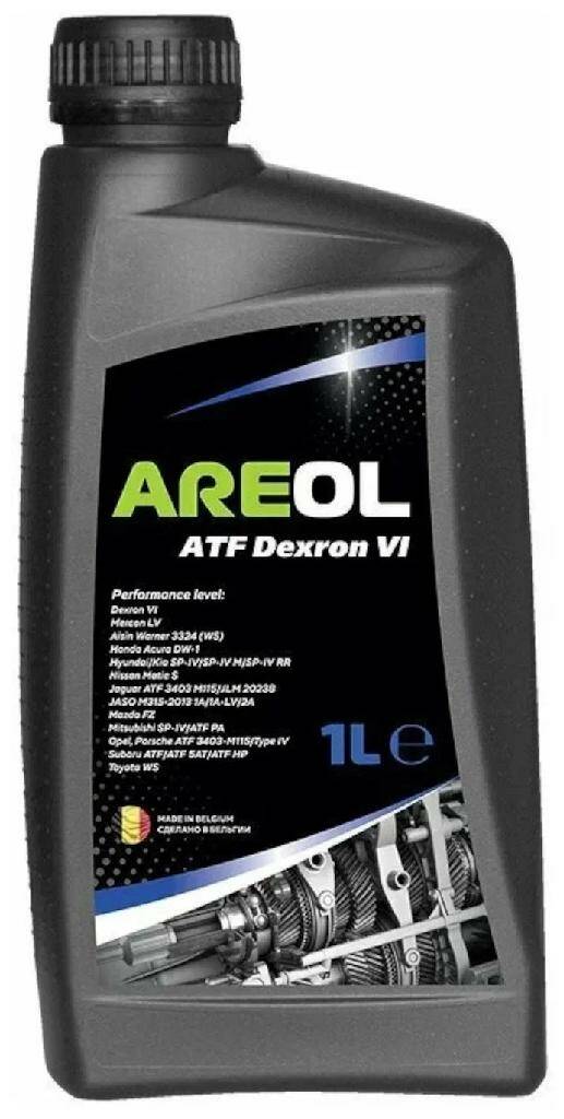  1л синт. ATF DEXRON VI AREOL  Aisin AW JWS 3324, Aisin Warner, GM Dexron IV, GM Dexron VI, 