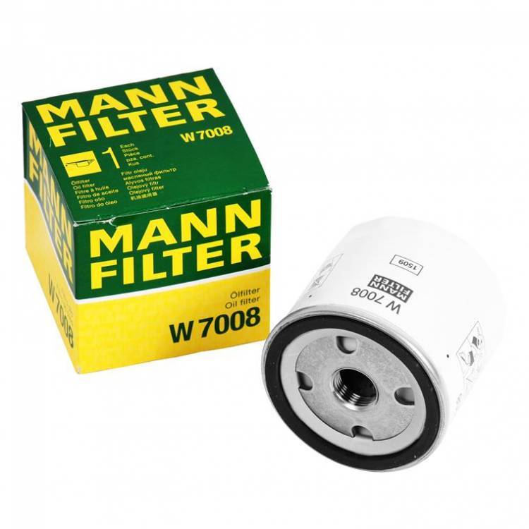 Купить  Фильтр масляный Mann-Filter W7008, заказать  Фильтр масляный Mann-Filter W7008