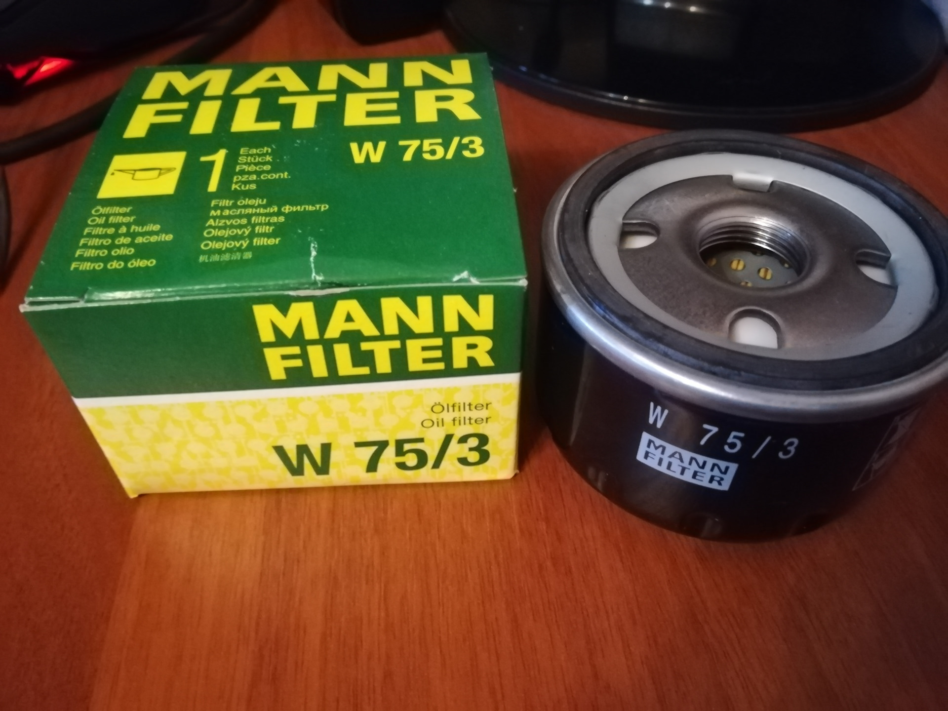 Купить Фильтр масляный  MANN-FILTER W75/3, заказать Фильтр масляный  MANN-FILTER W75/3