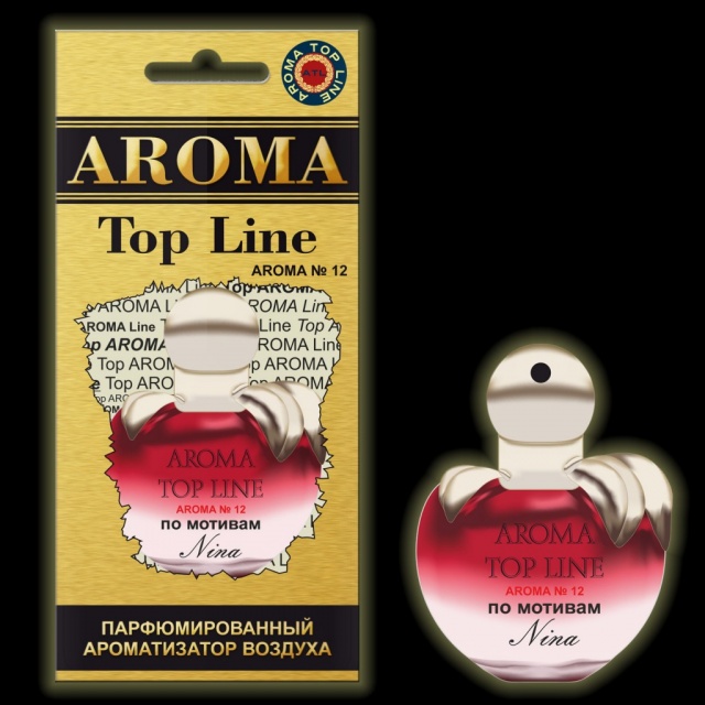 Купить Ароматизатор  Top Line женский NINA RICCI  Aroma №12, заказать Ароматизатор  Top Line женский NINA RICCI  Aroma №12