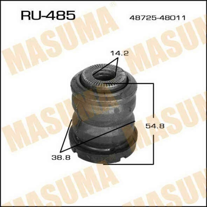 Сайлентблок рычага подвески зад Masuma RU-485