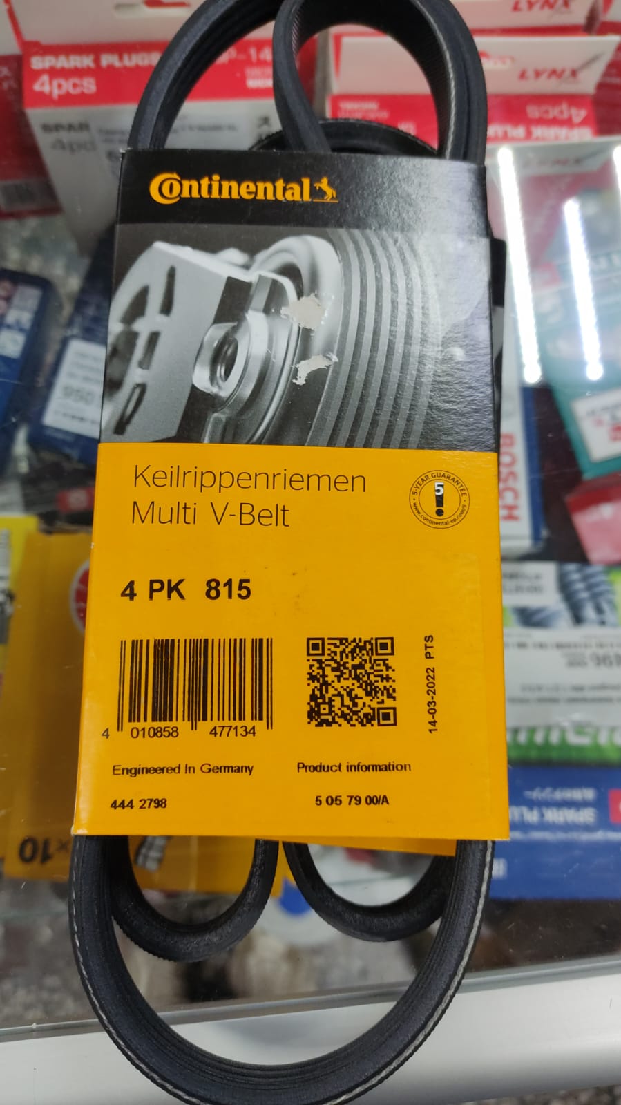 Купить Ремень поликлиновой Continental  4PK815, заказать Ремень поликлиновой Continental  4PK815