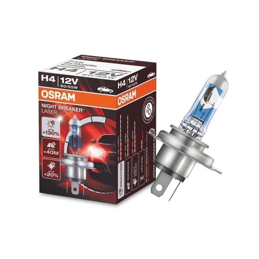 Купить Лампа H4 60/55W 12V  OSRAM 64193NBS, заказать Лампа H4 60/55W 12V  OSRAM 64193NBS