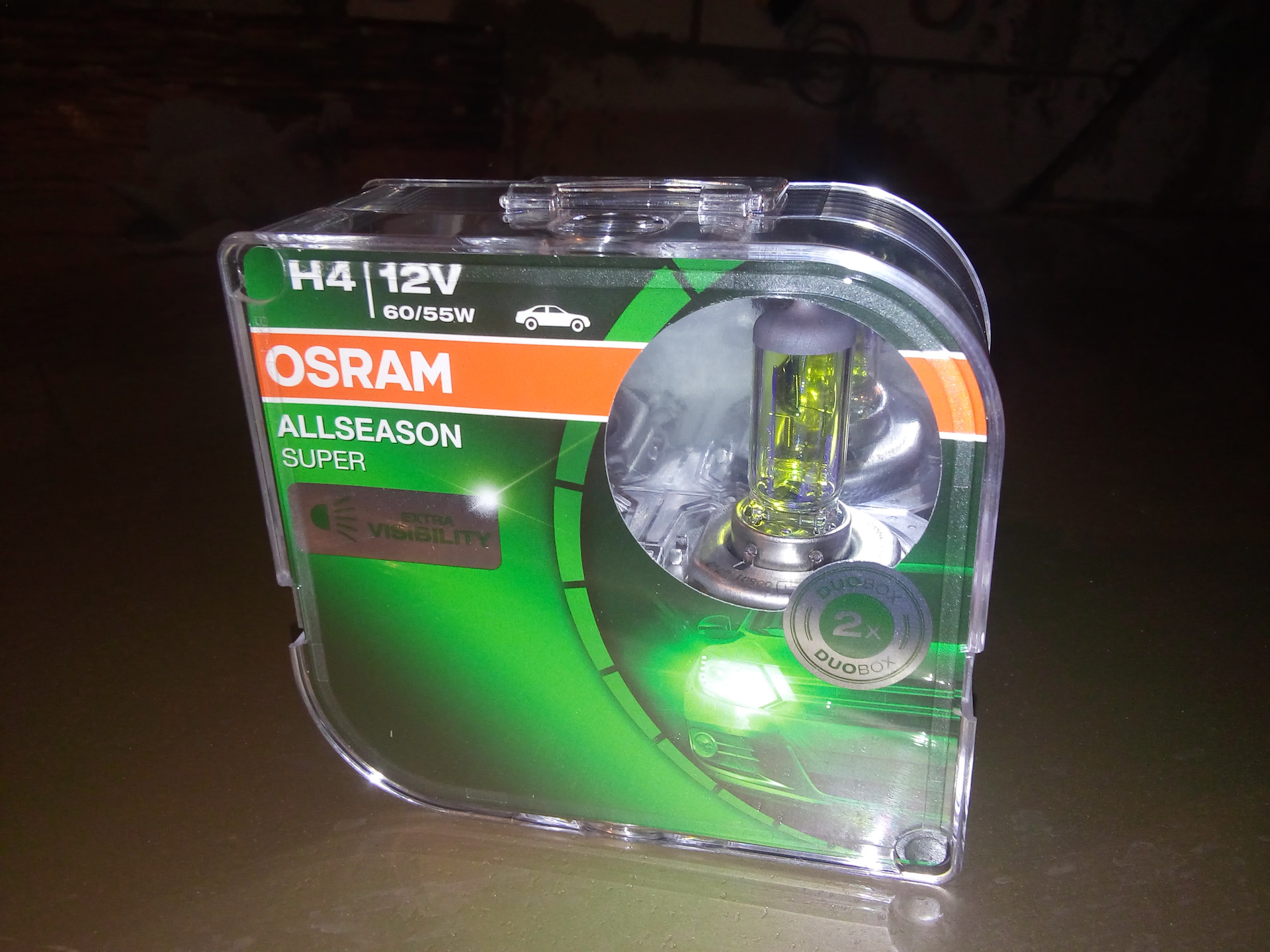 Лампа  H4 12V 60/55W 2 шт OSRAM 64193ALS-HCB OS147